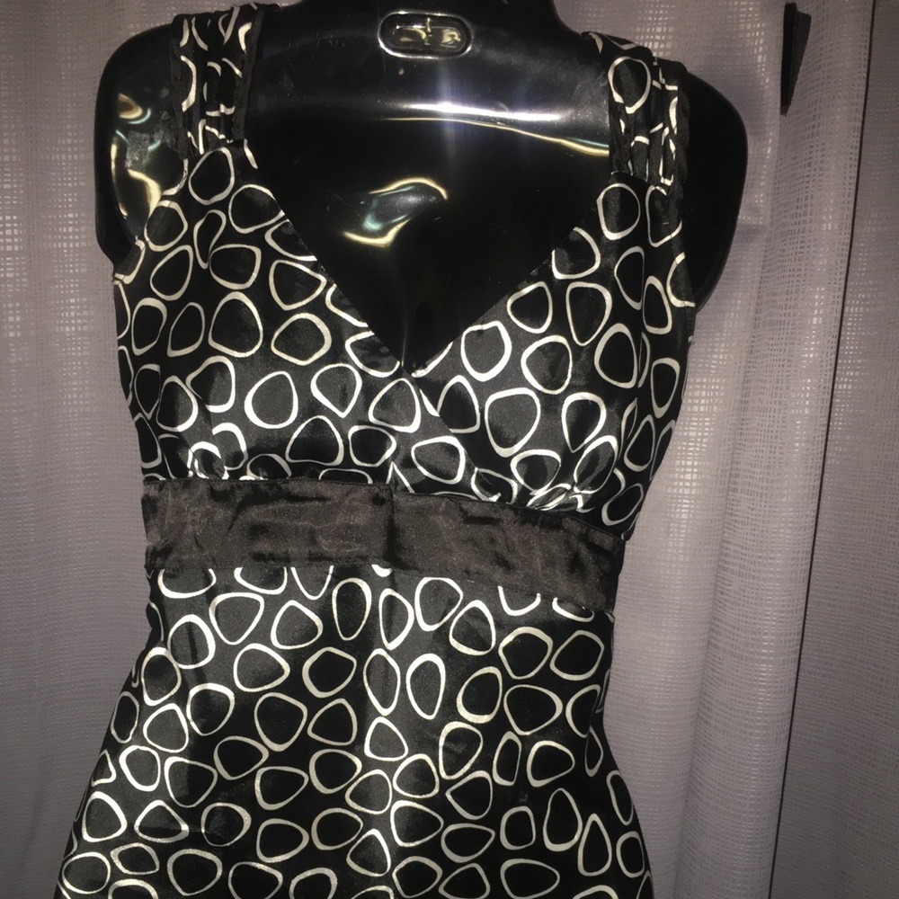 Black and white shell